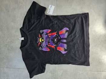 T-shirt noir Zurg Toy Story garçon 9/11 ans