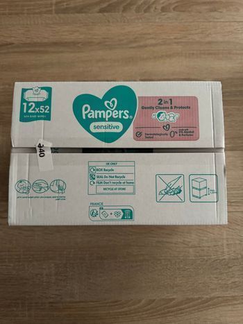 Lingettes Pampers Sensitive