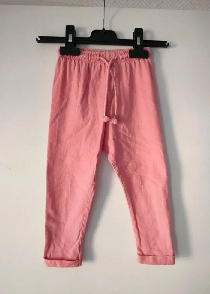 (c) pantalon rose In extenso 86cm - photo numéro 4