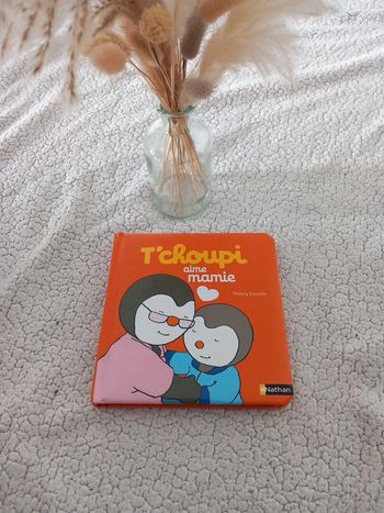 Livre T'choupi aime mamie