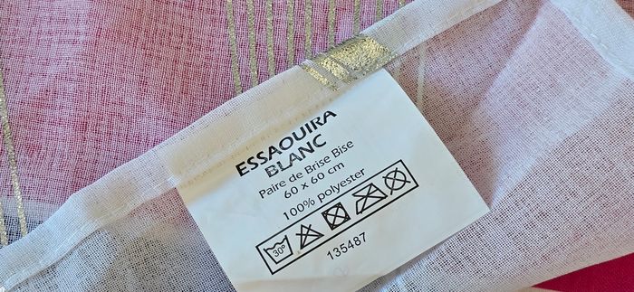 Rideaux brise bise - photo numéro 4