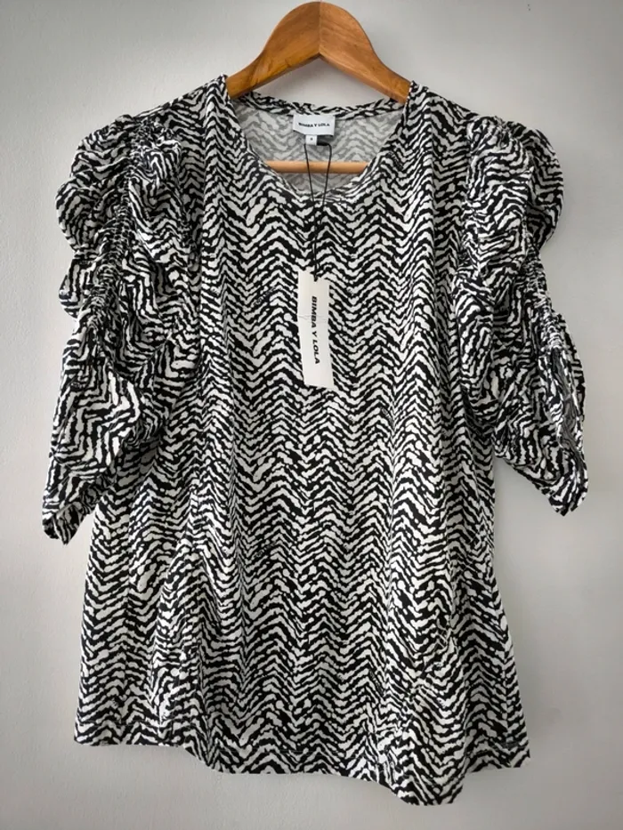Blouse Bimba Y Lola – Taille S – Neuve avec étiquette
