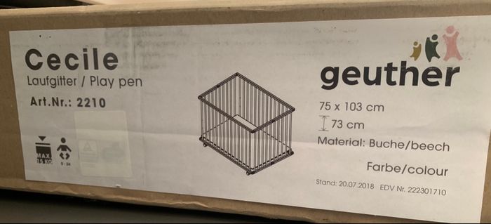 Parc bébé geuther - photo numéro 4