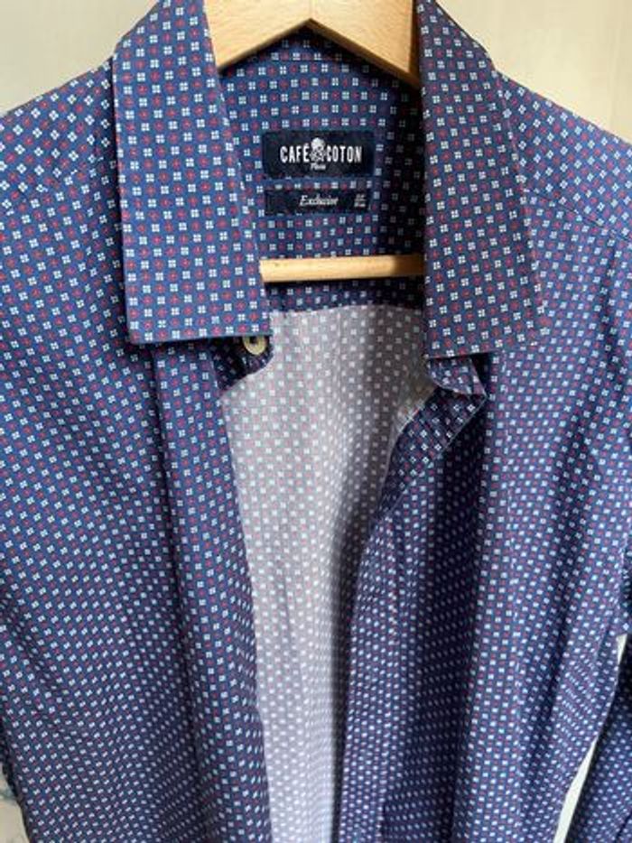 Belle chemise café Coton 39 M - photo numéro 3