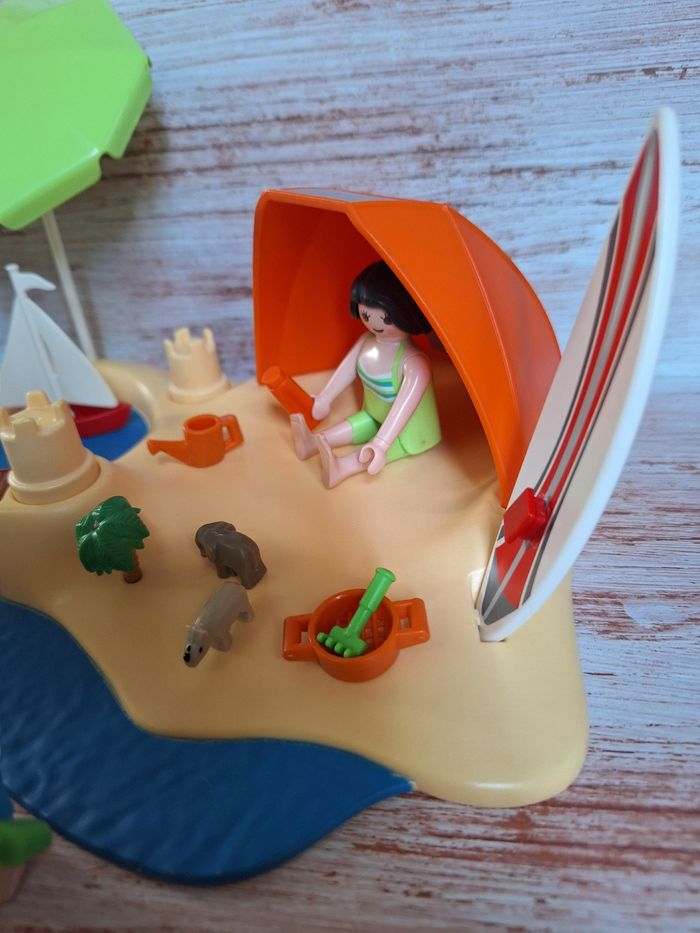 Figurines Playmobil Vacances à la plage - photo numéro 4