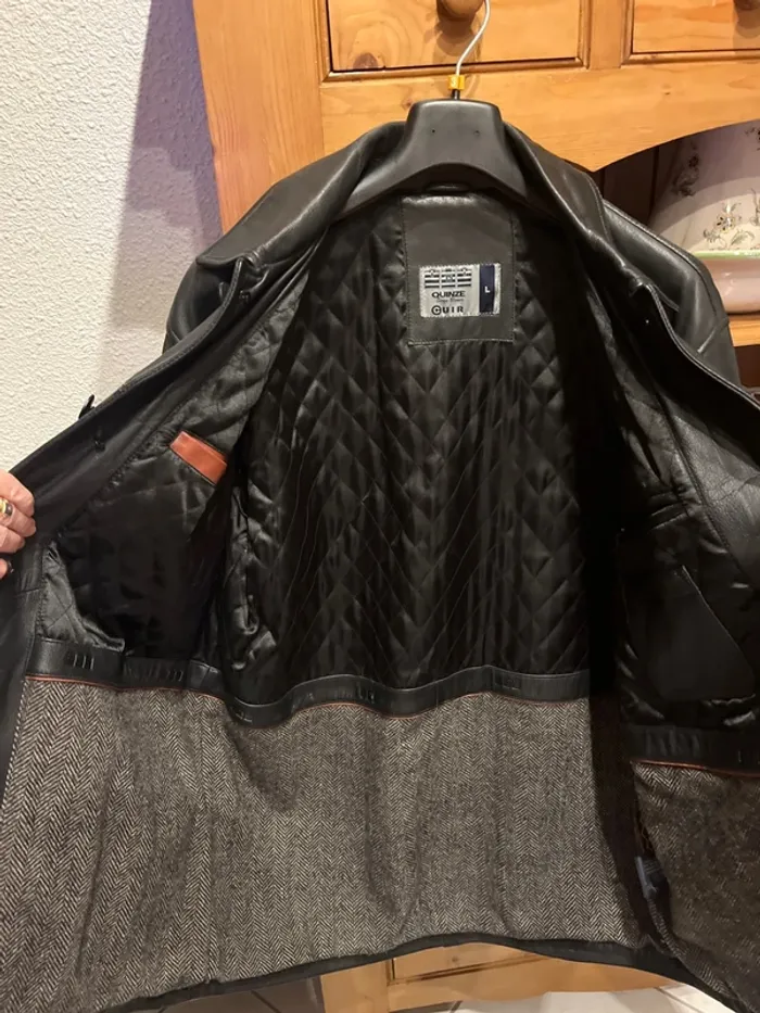 Veste 3/4 cuir - photo numéro 4