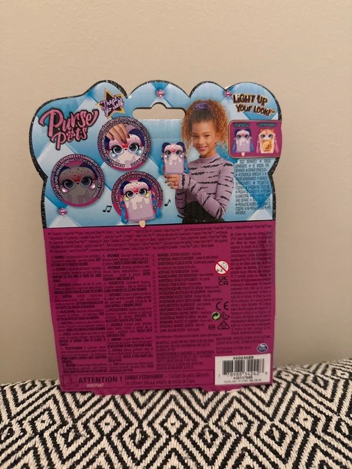 Spin Master -Purse Pets Treat Yo Self - Chiot Pupsicle- Sac bandoulière - photo numéro 2