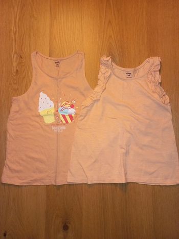 Lot de 2 débardeurs 10 ans