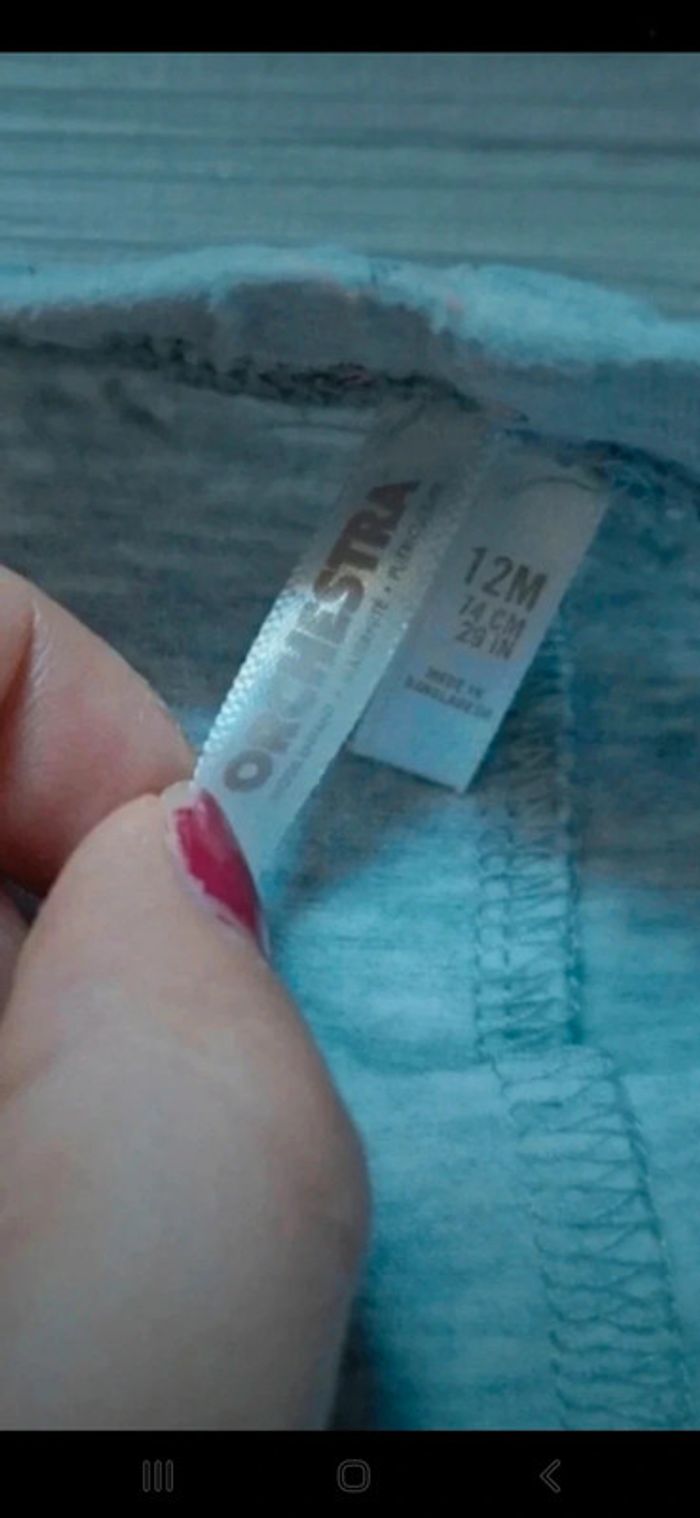 Legging court / pantacourt Orchestra 12mois 74cm 👻 - photo numéro 2