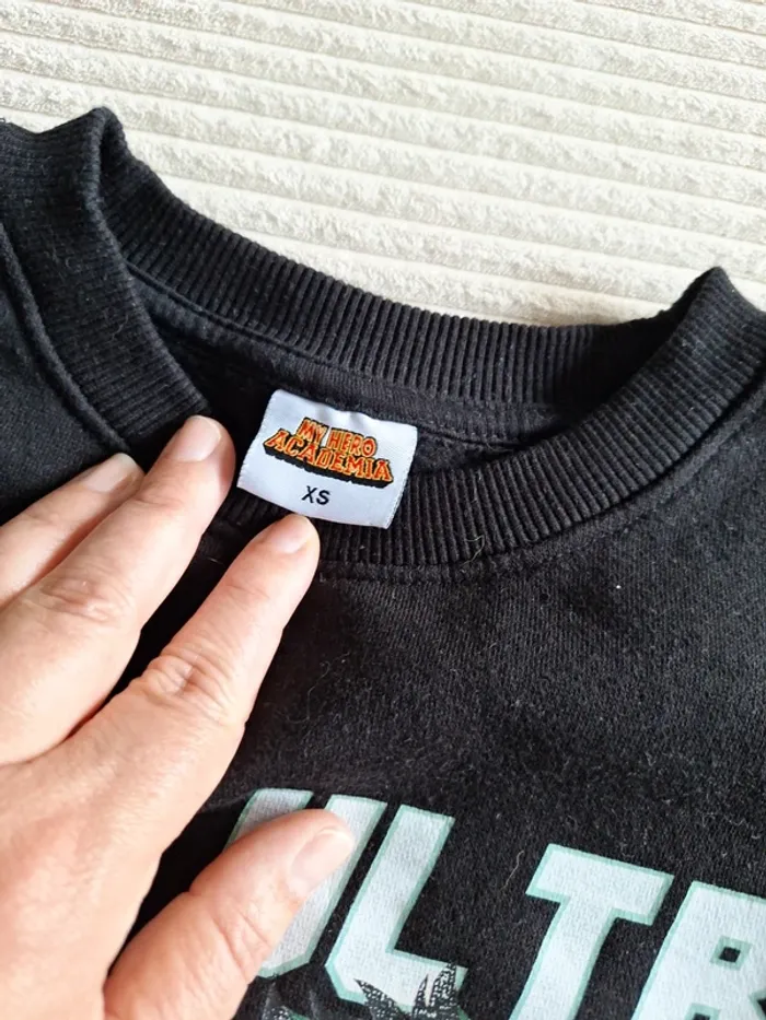 Sweat noire My hero academia - photo numéro 4