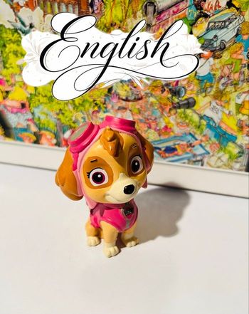 Tonie anglais discontinué !! Stella paw patrol 