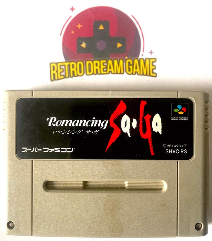 Romancing saga version japonaise pour Super nes