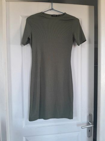 robe moulante courte  Boohoo