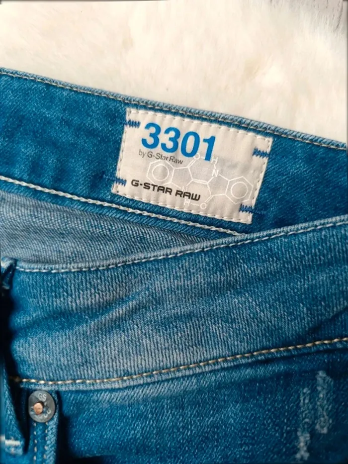 👖 Jean g-star raw 3301 coupe slim - photo numéro 2