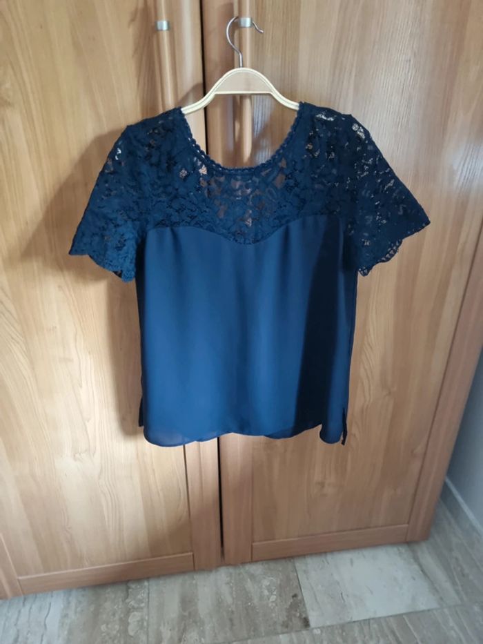 Blouse manches courtes ZARA