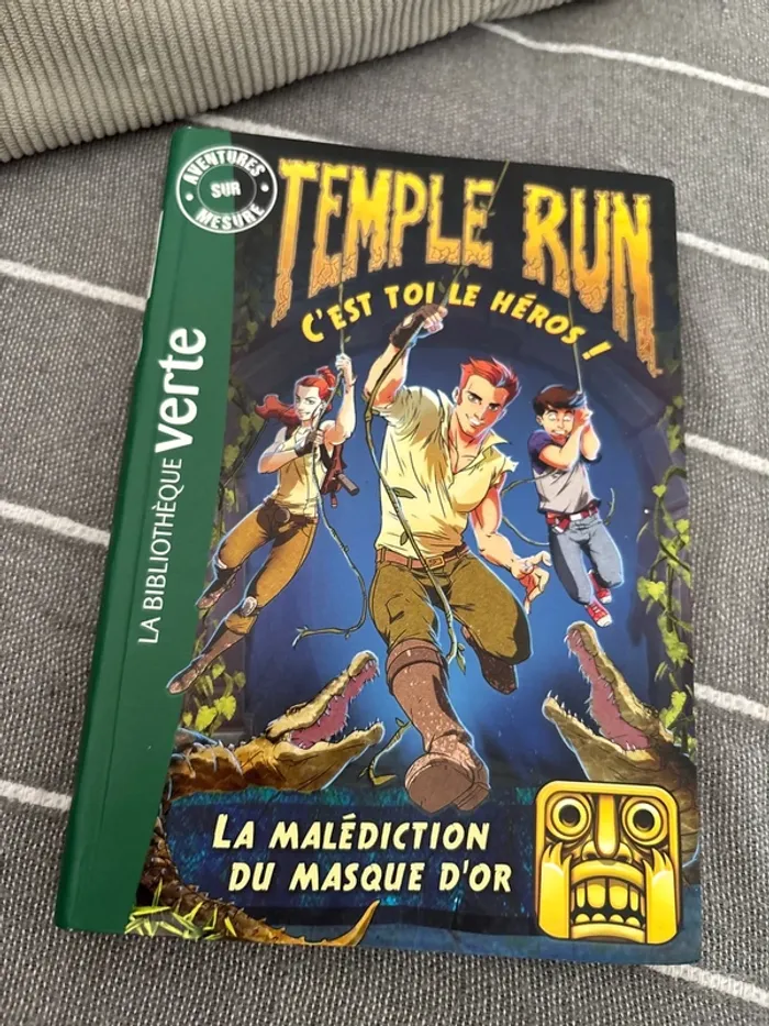 Livre Temple Run c’est toi le héros