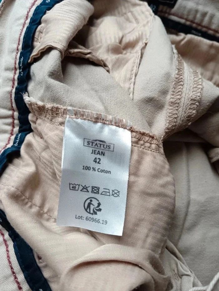 Pantalon chino Status 42 - photo numéro 5