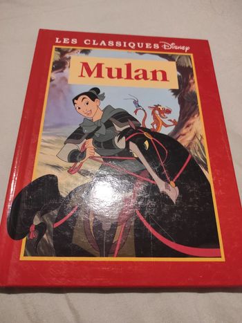 Livre Disney Mulan