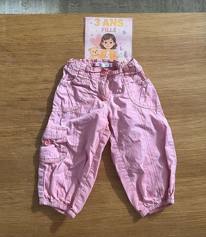 Lot de 3 pantalon et pantacourts - photo numéro 5