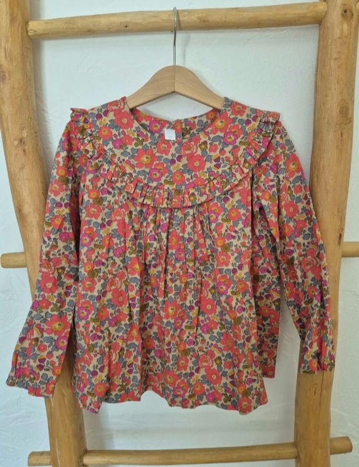 Blouse liberty fluo thé