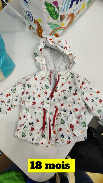 Manteau fille 12-18mois