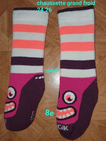 Chaussette grand froid 24.26 neuf