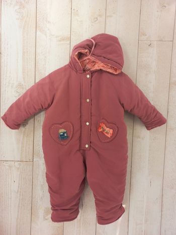 Combinaison hiver fille 6 mois