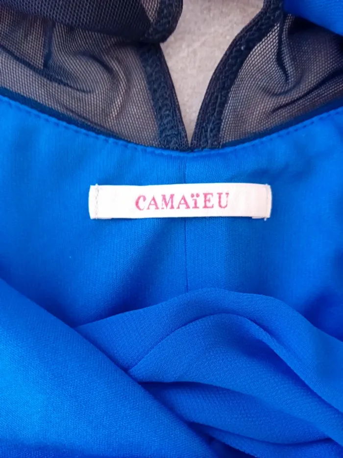 Robe bleu de chez Camaïeu taille 36 /S - photo numéro 4