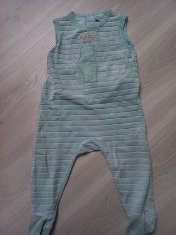 Pyjama en velours Winnie 6/9 mois Disney