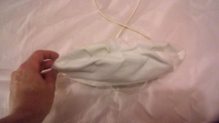 Petite pochette  /  sac blanc casse - photo numéro 5