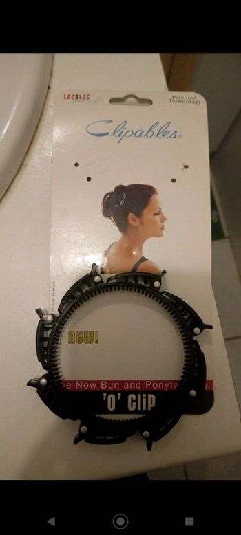 Accessoire pour chignon ou queue de cheval