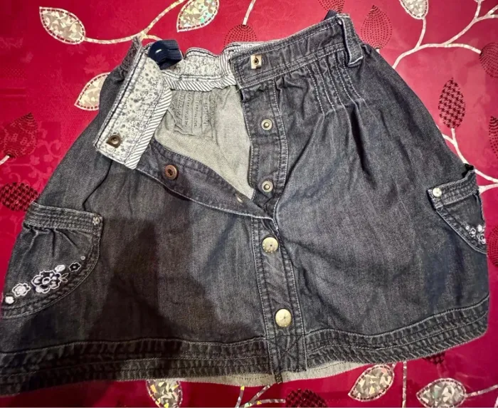 Jupe jeans 7 ans Sergent Major - photo numéro 2