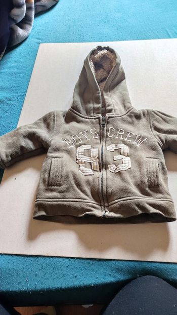 veste chaude 6 mois doublé polaire