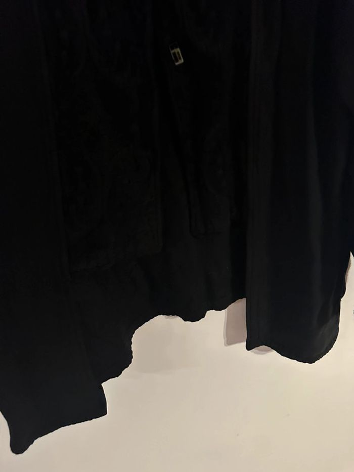 Manteau hétéroclite noir vintage - photo numéro 5