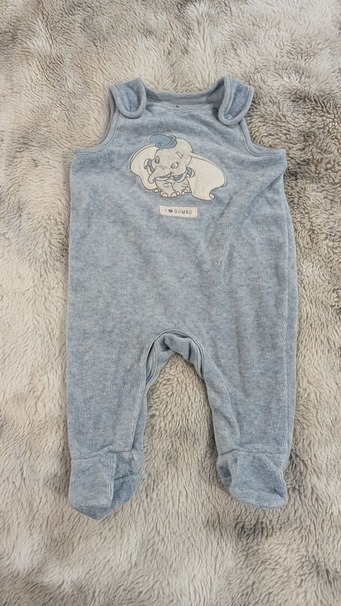 Pyjama salopette C&A taille 1 mois - photo numéro 2