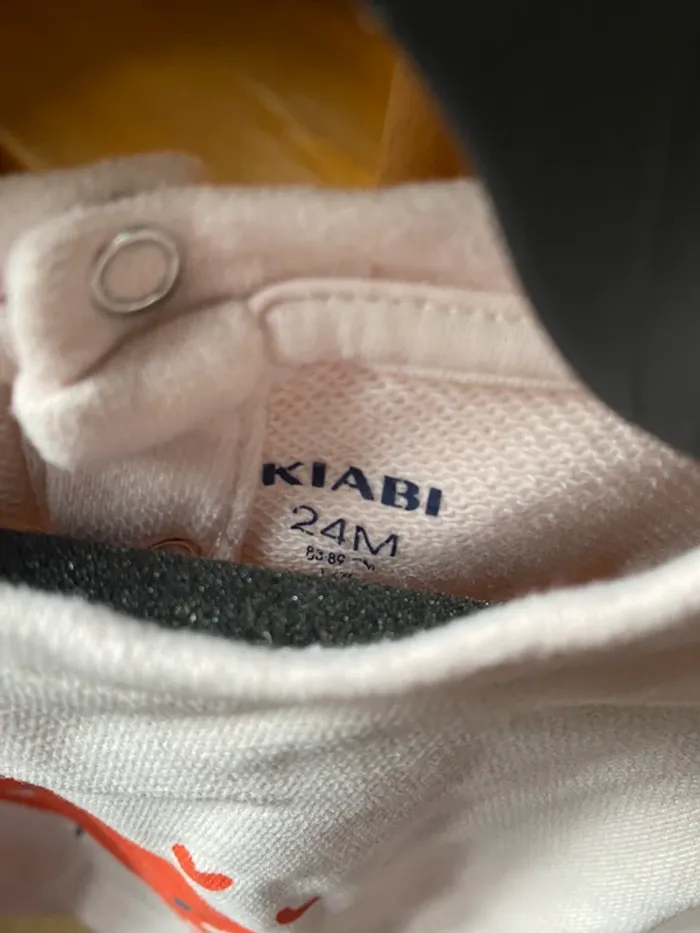 Sweat-shirt pull pomme Kiabi 24m - photo numéro 4