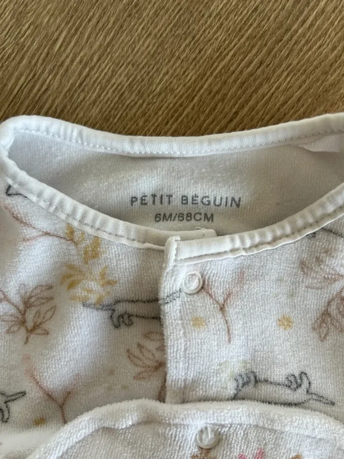 Pyjama Petit Béguin 6 mois - photo numéro 2