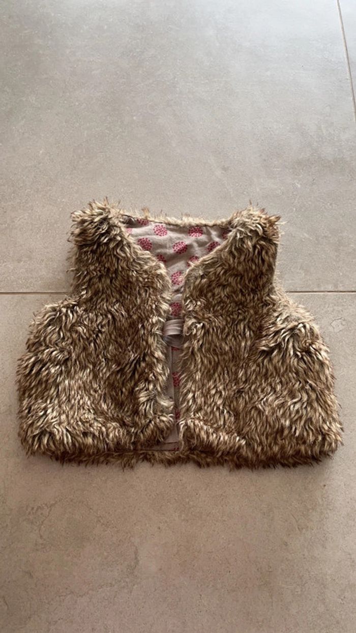 Gilet sans manche réversible