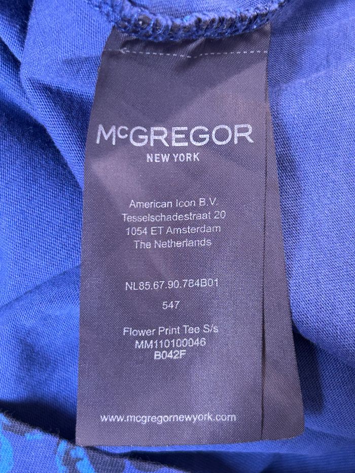 Tee-shirt bleu Mc Gregor - Taille M - photo numéro 4