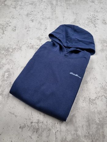 Pull à capuche Eddie Bauer bleu marine, S Hommes
