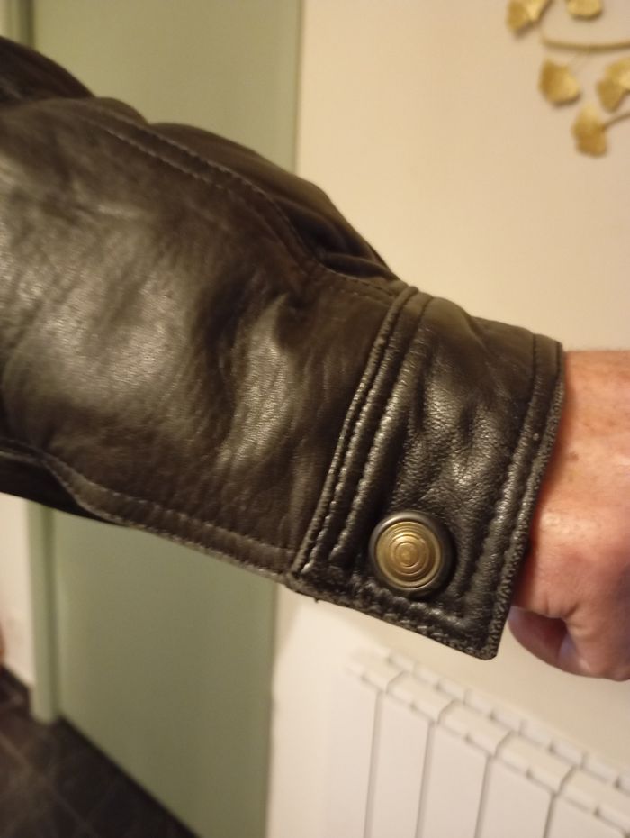 Parka homme cuir - photo numéro 3