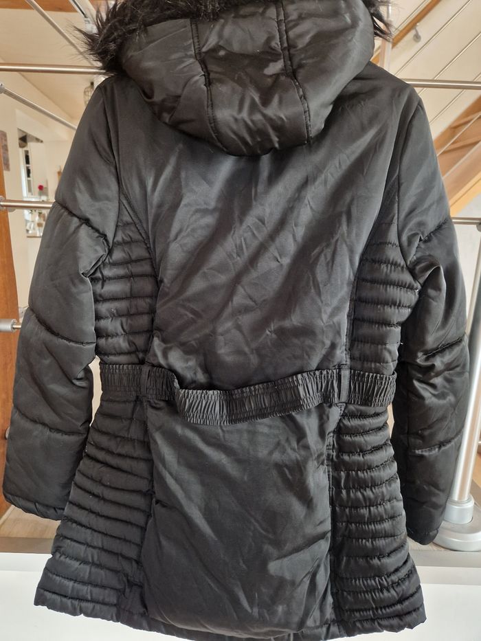 Manteau long noir taille 16 Miss Liberto - photo numéro 3