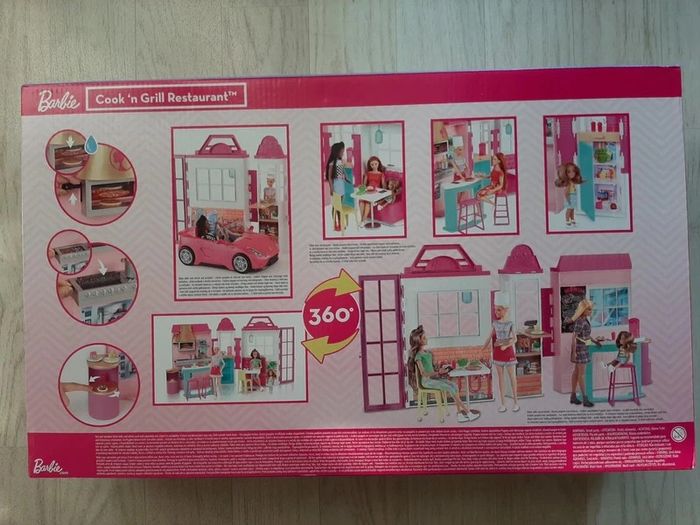 Restaurant barbie avec une poupée - photo numéro 2