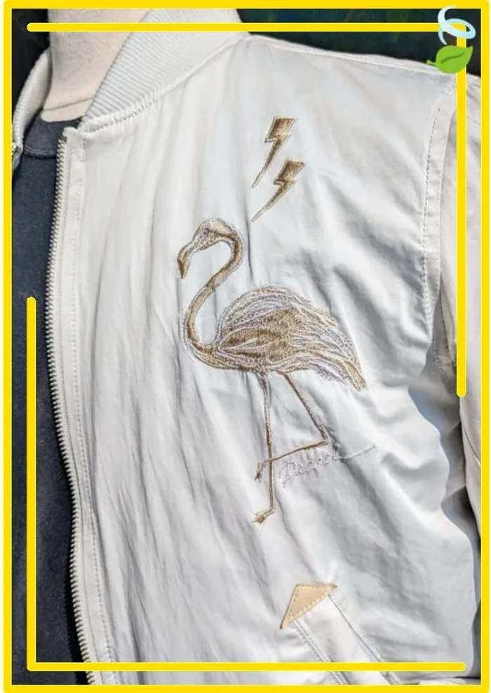 Veste bomber flamingo Diesel *rare* - photo numéro 3
