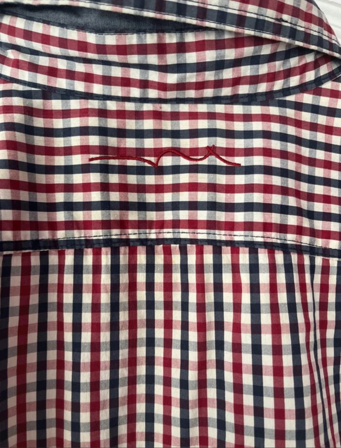 Chemise garçon 16 ans - Teddy Smith - Carreaux bleu/rouge/blanc - photo numéro 4