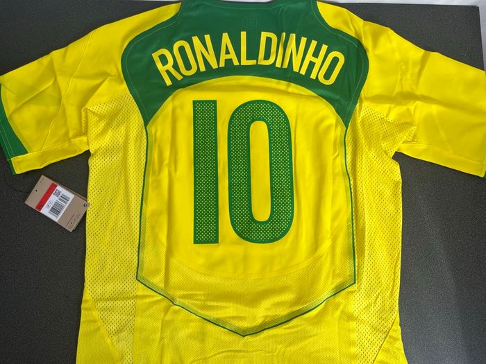 Ronaldinho Brésil 2004 Total 90 - Maillot Replica Nike Football - photo numéro 2