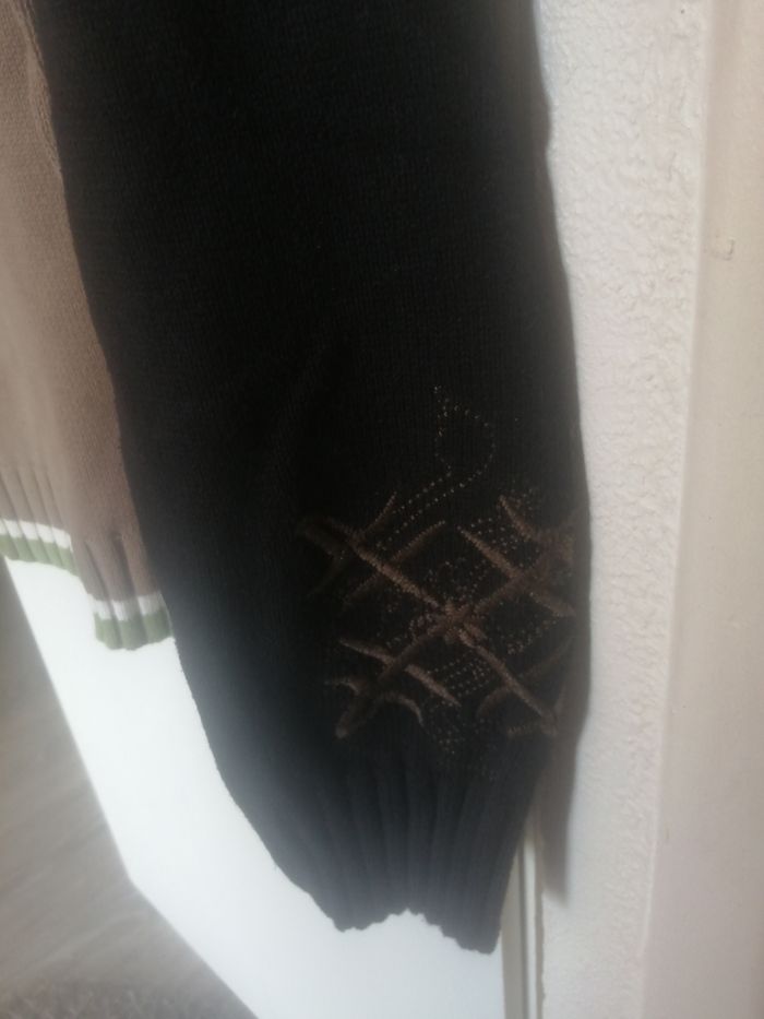 🌸Gilet zippé beige et noir Taille 14 ans mixte "Oxbow" 🌸 - photo numéro 4