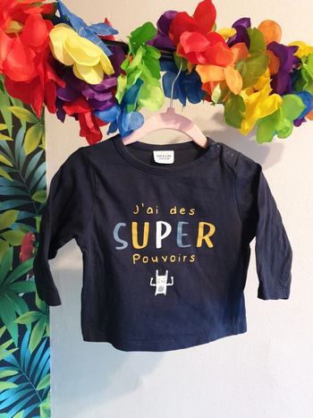 Tee-shirt super pouvoirs!