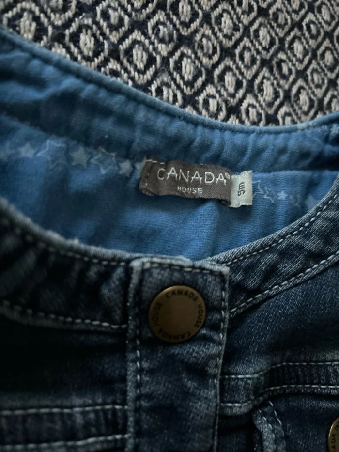 Veste en jean bébé fille - photo numéro 2