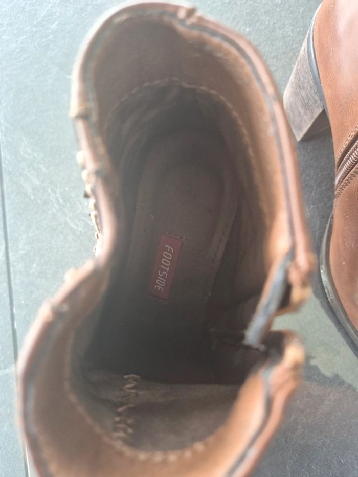 Boots Femme Footside Simili Cuir - Taille 38 - photo numéro 8